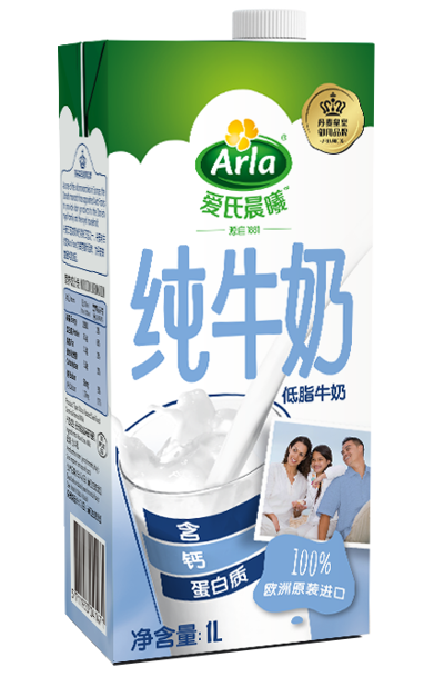 低脂纯牛奶